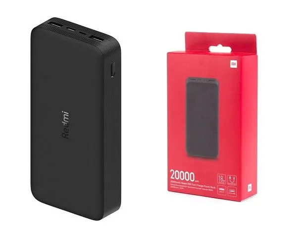 Портативный аккумулятор Xiaomi Redmi 20’000 мАч — фото 1