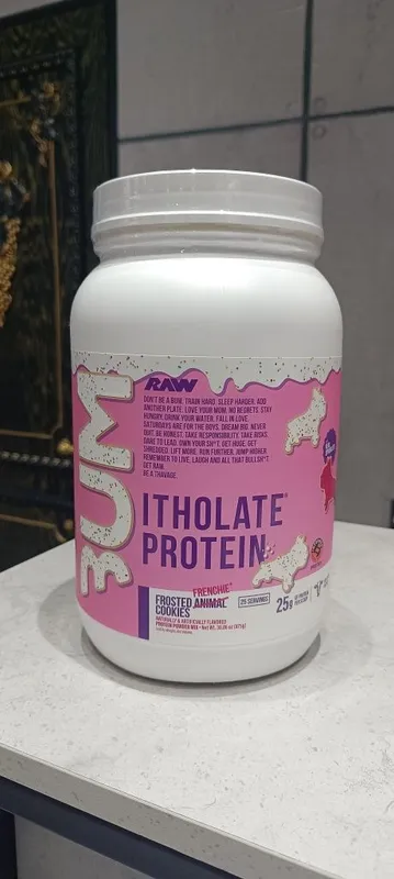 Raw nutrition chtis bumsted isolate protein 875 gr 25 servings