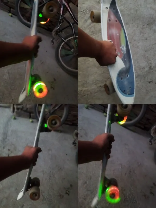 skert bor 4 gʻildrak rangli yonadi tunda chiroyli 1