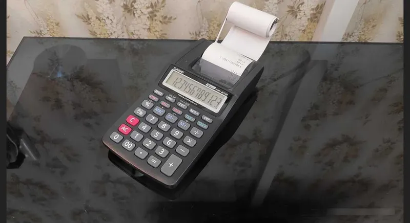 Casio - печатающий калькулятор