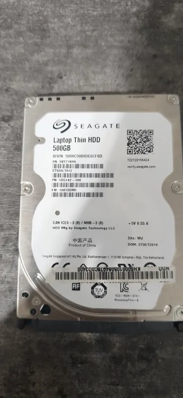 SEAGATE Laptop Thin HDD 500GB — фото 1