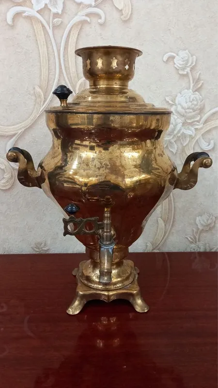 Индийская декоративная ваза из латуни (павлин)-500000 сум. — фото 3