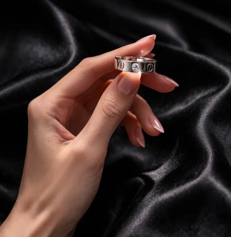 Cartier реплика серебро 925 пробы