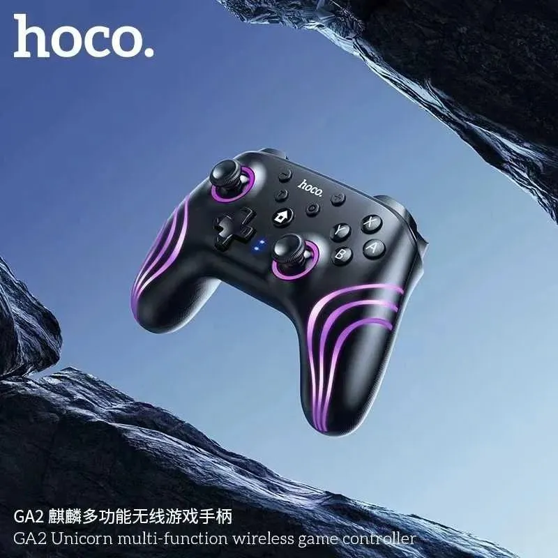 Hoco GA2 — Универсальный Беспроводной Геймпад с RGB. Достака!