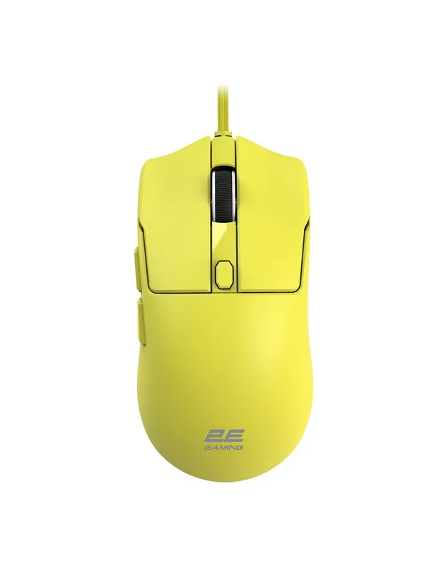 Мышь игровая 2E GAMING MG315, USB-A, проводная, желтая — фото 1