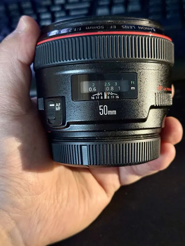 Canon EF 50 mm 1.2 — фото 2