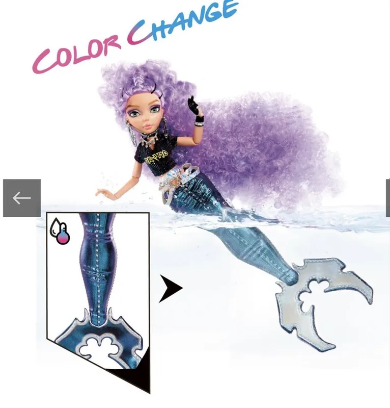 Кукла-русалка Mermaze Mermaidz Color Change Riviera — фото 2