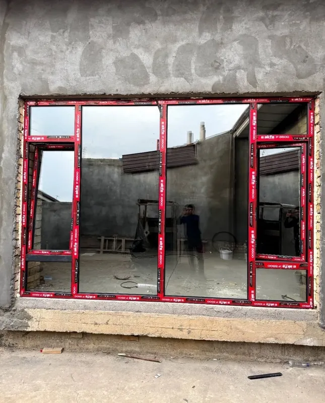 Akfa alumen plast eshik deraza yasaymiz — фото 3