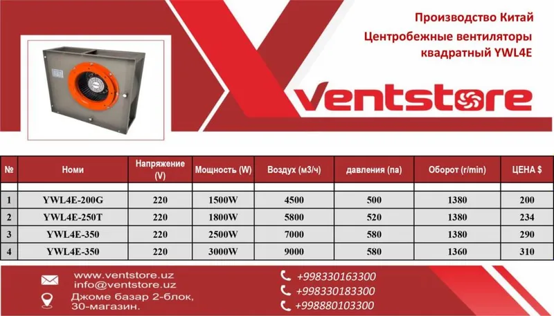 Центробежный вентилятор DF / YWL4E / CF-11 220V – саноат учун 5 Центробежный вентилятор DF / YWL4E / CF-11 220V – саноат учун 5