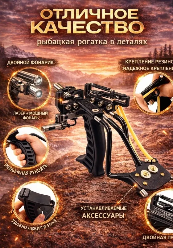 Рогатка рибаловная и для спорт развлечения 1 Рогатка рибаловная и для спорт развлечения 1