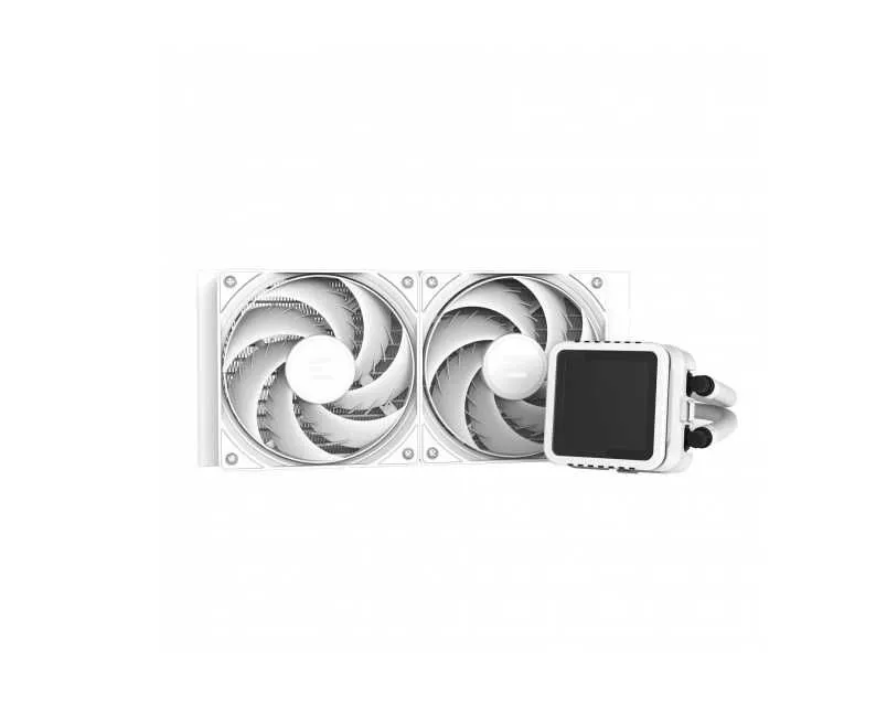 } СЖО Zalman Alpha 2DS A24 ARGB White 240мм white 2