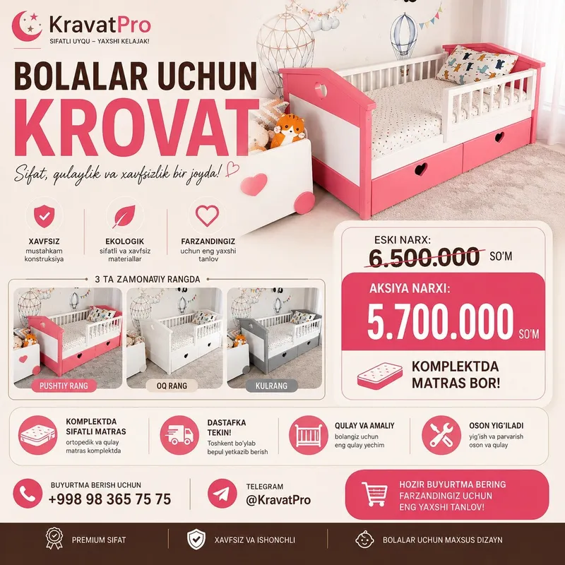 Bir kishilik karavot 2