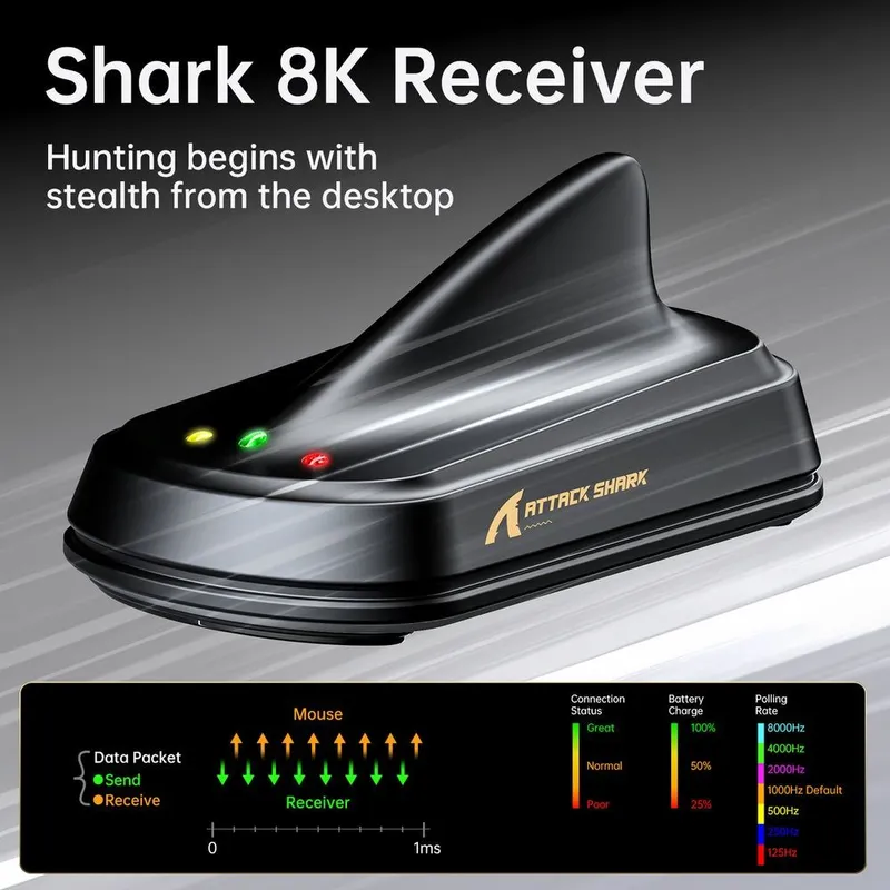 New Mouse Attack shark X11 ULTRA paw 3950max — фото 7