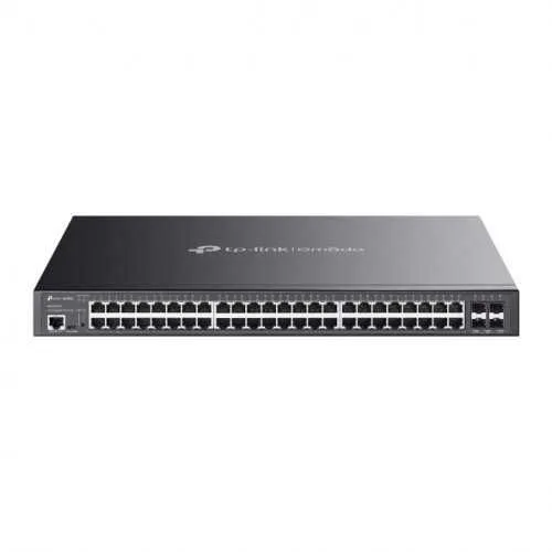 TP-LINK SG3452XMPP — 48 portli gigabitli boshqariladigan PoE kommutatori TP-LINK SG3452XMPP — 48 portli gigabitli boshqariladigan PoE kommutatori