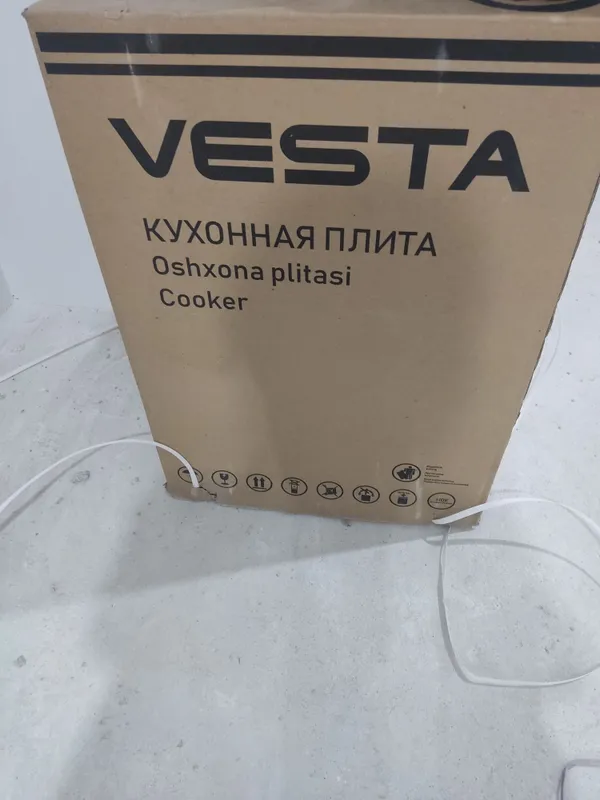 Газовая плита с духовкой VESTA G — новая, в упаковке!