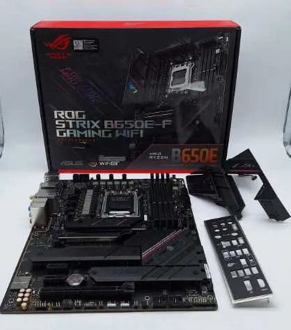 ASUS ROG Strix B650E-F Gaming WiFi AMD B650 AM5 ATX Motherboard — фото 3 ASUS ROG Strix B650E-F Gaming WiFi AMD B650 AM5 ATX Motherboard — фото 3