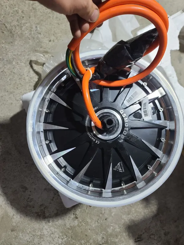 Матор колесо широкое 7.5 дюйма 3000w qsmotor