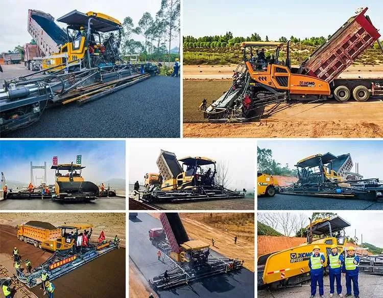 XCMG RP605 асфальтоукладчик среднего класса из серии "5" гус. 6 м. — фото 7