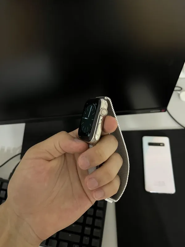 Apple watch series 5 milanese loop — фото 2