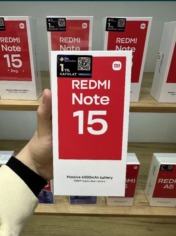 Продаю Redmi Note 15 6/128 black Новый