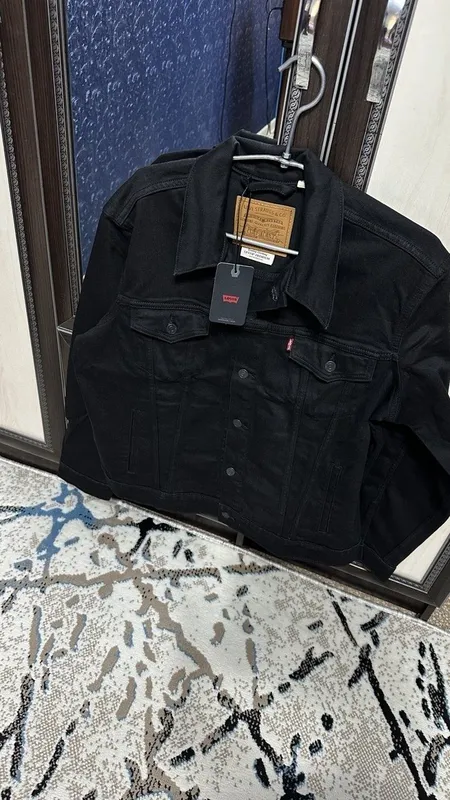 Куртка Levi's trucker jacket. p-L. — фото 5