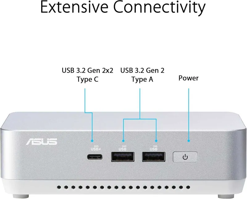 Mini PC Мини Пк ASUS NUC 14 Pro+ Core Ultra 9 185H 32GB DDR5 1TB SSD — фото 2