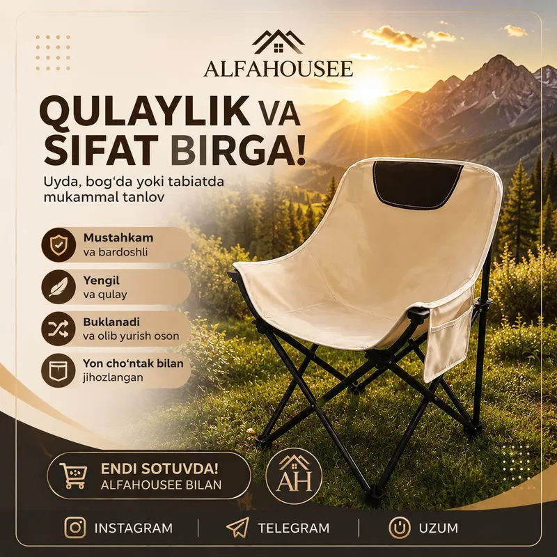 piknik uchun stul