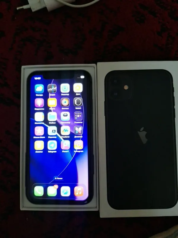 Iphone 11 ideal 256 gb kar dak full face id tru ton