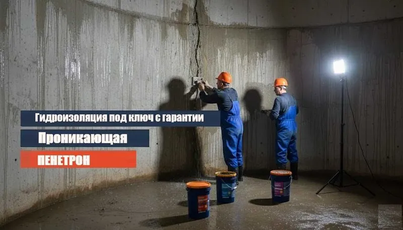 Гидроизоляция бассейнов, питьевых резервуаров, фонтанов, прудов — фото 2