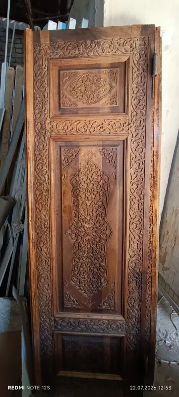 Винтажные ворота из древесины ореха. 3 Винтажные ворота из древесины ореха. 3
