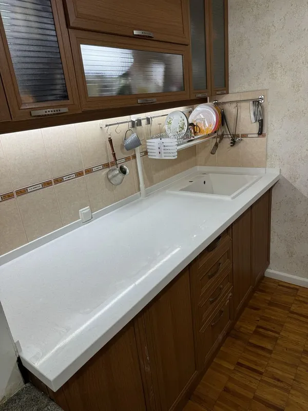 Столешница из искусственного камня кварц и акрил. — фото 2