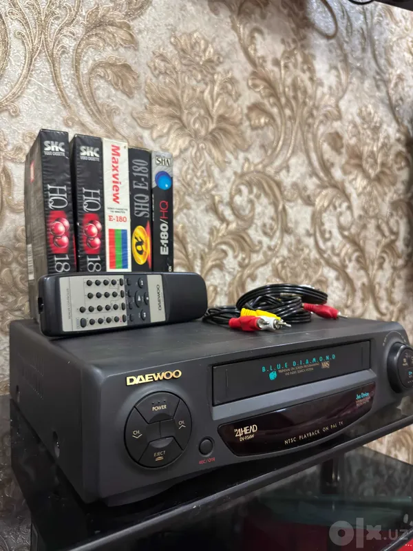 Daewoo DV-F54W 4head videomagnitofoni (yoki 4 kallakli) 2 Daewoo DV-F54W 4head videomagnitofoni (yoki 4 kallakli) 2