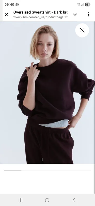 свитшот от бренда H&M — фото 3