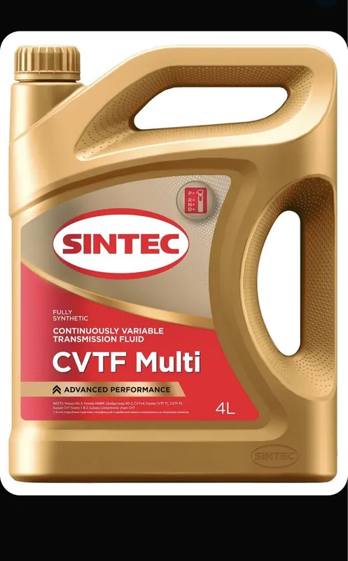 SINTEC CVTF MULTI масло (жидкость) для вариатора 1 SINTEC CVTF MULTI масло (жидкость) для вариатора 1