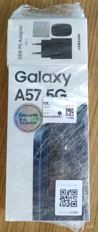 Samsung galaxy a57 с адаптером 8/256 1
