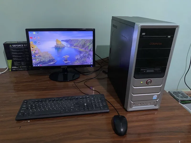 Core i3 | 9800GT | кейси сотилади 1