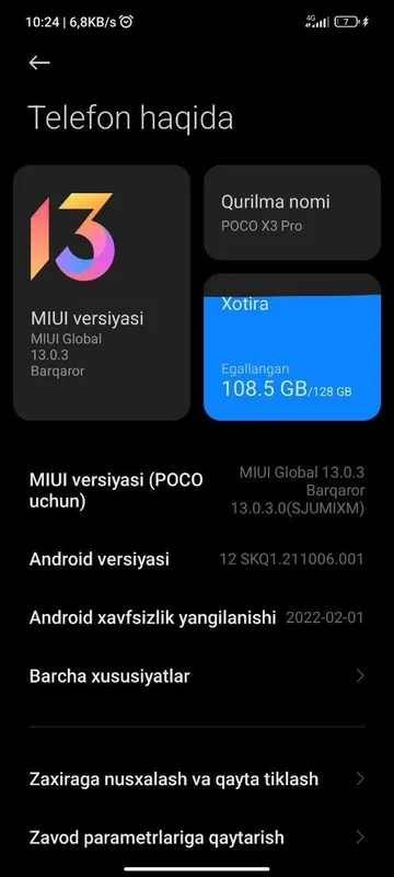 Poco x3 pro abmen 3 Poco x3 pro abmen 3