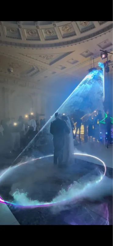 Zolushka effekt. lazer. to’y uchun. suxoy tuman.