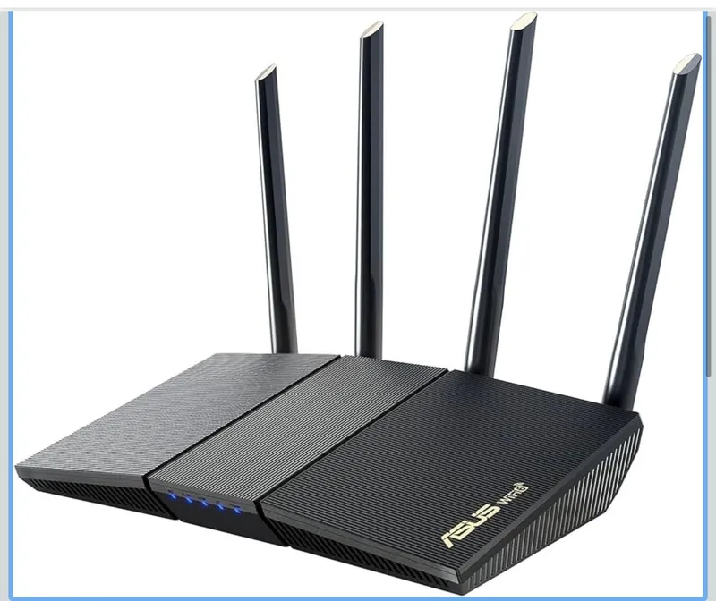 Wifi router Asus RT-AX1800S Wi-Fi 6 Поддерживает 2.4 ГГц + 5 ГГц — фото 1