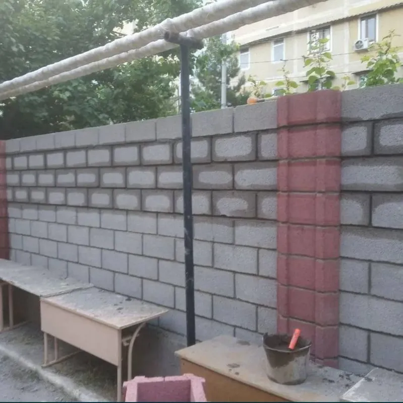 Шлакаблок для заборов 1 Шлакаблок для заборов 1