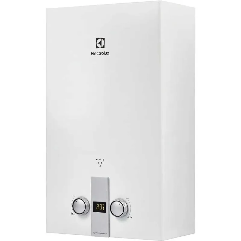 Колонка газовая Electrolux объем 10л на 2 точки.