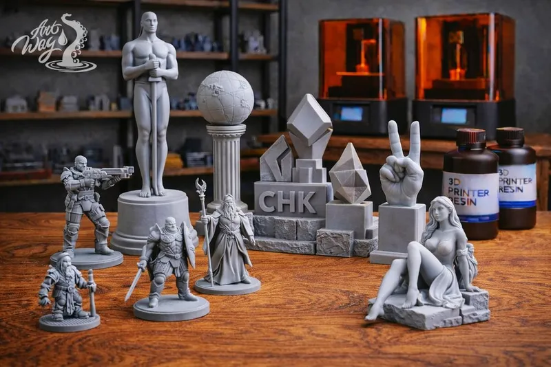 3D печать. Фигурки, сувениры, статуэтки, модели для декора и шоурумов.
