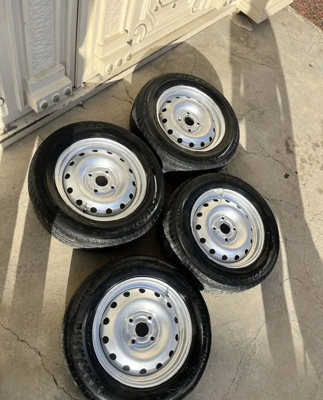 Шпантовка дисков и шин R15 2