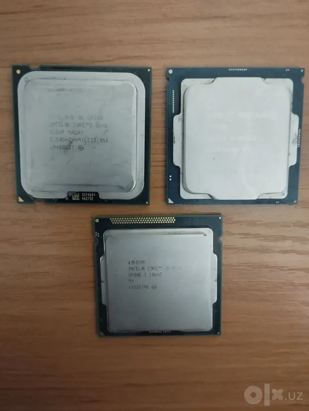Core i5 2400, Core2Quad Q8300 protsessorlari. 1 Core i5 2400, Core2Quad Q8300 protsessorlari. 1