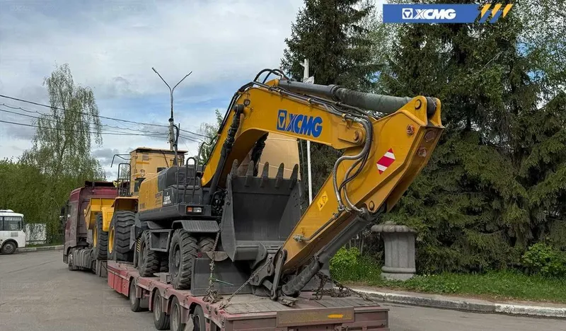 Экскаватор колесный XCMG XE210WD Объем ковша: 1 м склад — фото 2