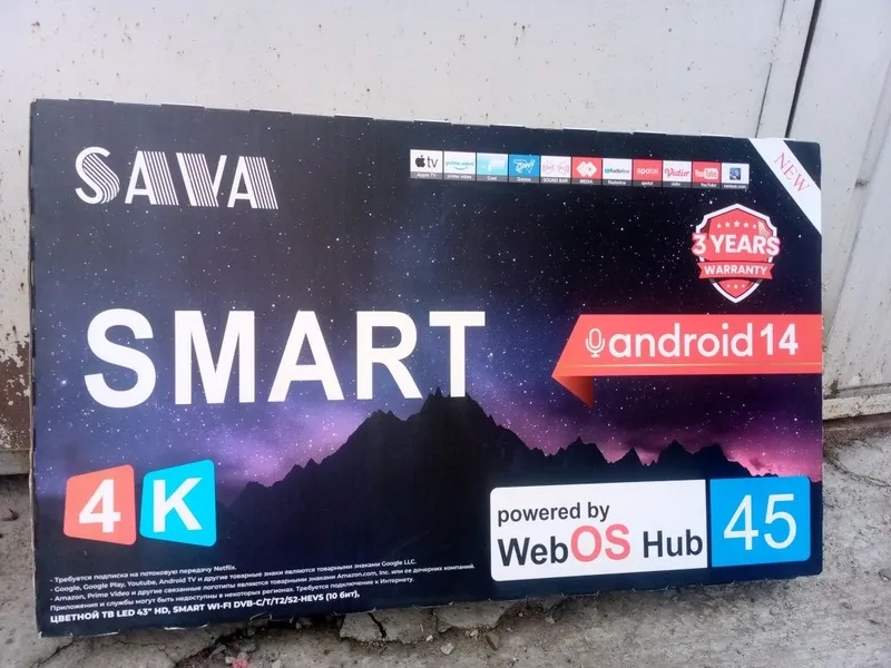 Телевизор Samsung 43 smart доставка аделна — фото 2
