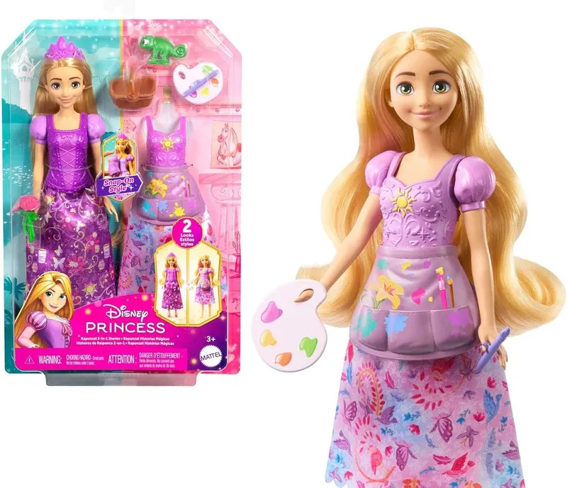 Игровой набор с Куклой и Одеждой Дисней Рапунцель Disney — фото 1