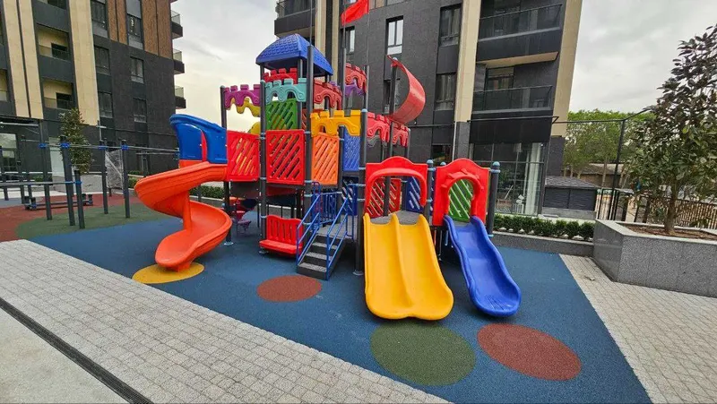 EPDM Резиновое покрытие для детских площадок — фото 2