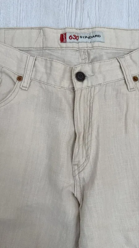 Новые Levi’s мужские льненые брюки, Турция 4 Новые Levi’s мужские льненые брюки, Турция 4