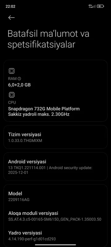 Sotiladi XIAOMI Redmi Note 12 PRO xotirasi 6/128gb — фото 2